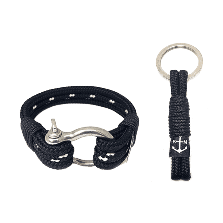 Elegant Tadhg Nautical Bracelet and Keychain