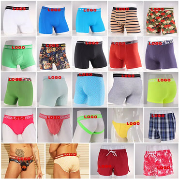 Men's Long Boxer Shorts — Breathable Cotton-Elastane Blend, Mid-Rise, Plus Size Available