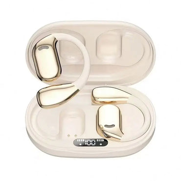 Wireless Headphone Bone Conduction Ear-clip Sports Headphone BT5.4 IPX4 Waterproof of Battery Al Translator Earbuds for Iphone