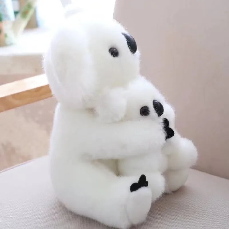 Peluche de Koala Australiano - Mamá con Bebé Koala de Felpa Suave de Alta Calidad