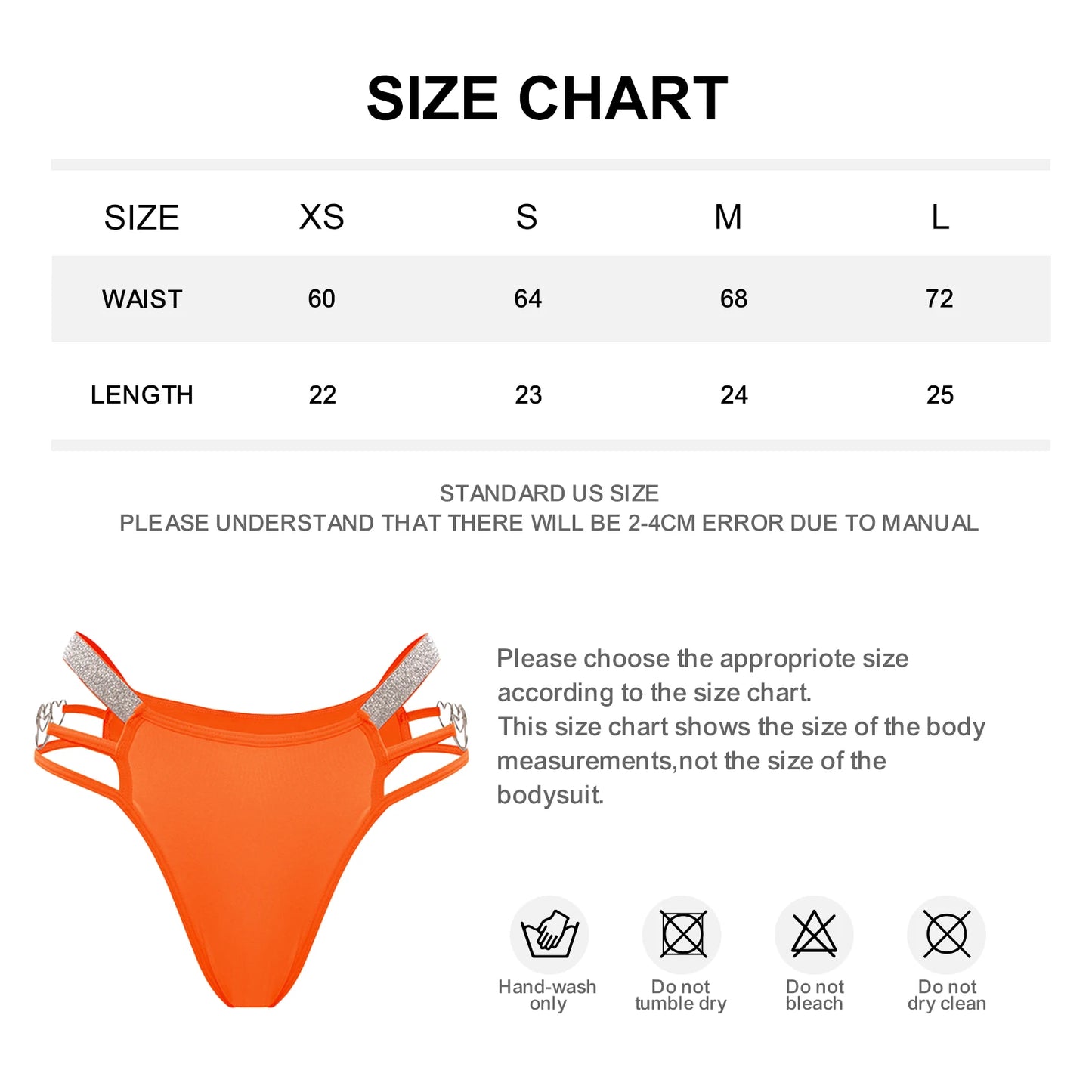 6-Pack Seamless Thong Panties – Breathable Heart Shiny Chain Low-Rise Briefs for Women