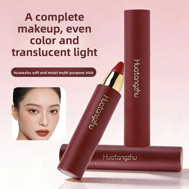 3-in-1 Multi-Use Makeup Stick — Lipstick, Blush & Eyeshadow, Luminous Matte Finish