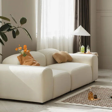 Vintage Tofu Sofa - Bread & Cream Classical Modular Seating