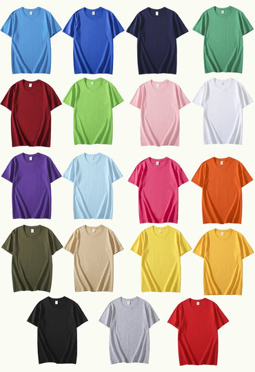 Men's Regular Fit 100% Cotton Crew Neck T-Shirt