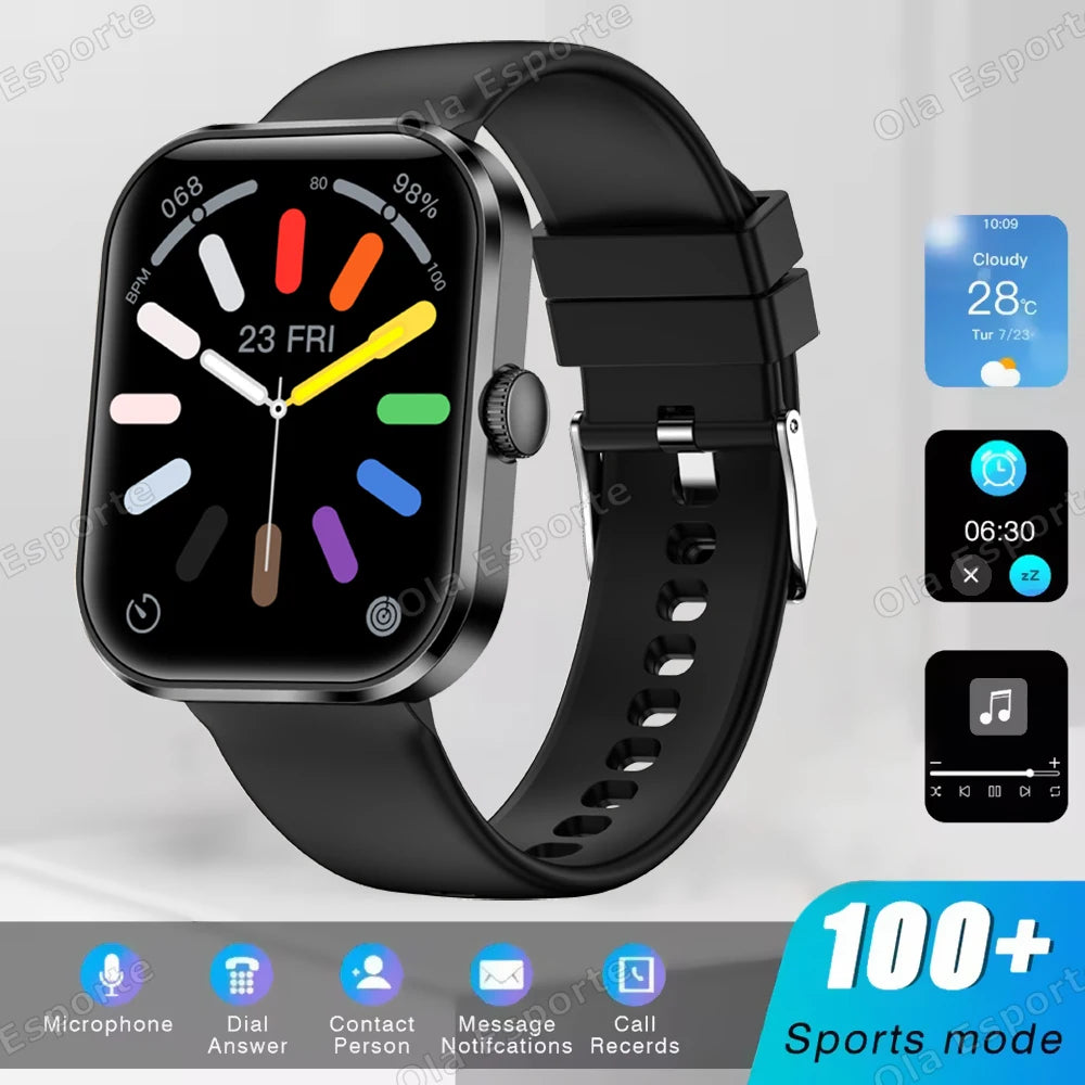 Outdoor Sport Smart Watch | 1.83" GPS Alexa Bluetooth Calling Heart Rate Blood Oxygen Waterproof Smartwatch