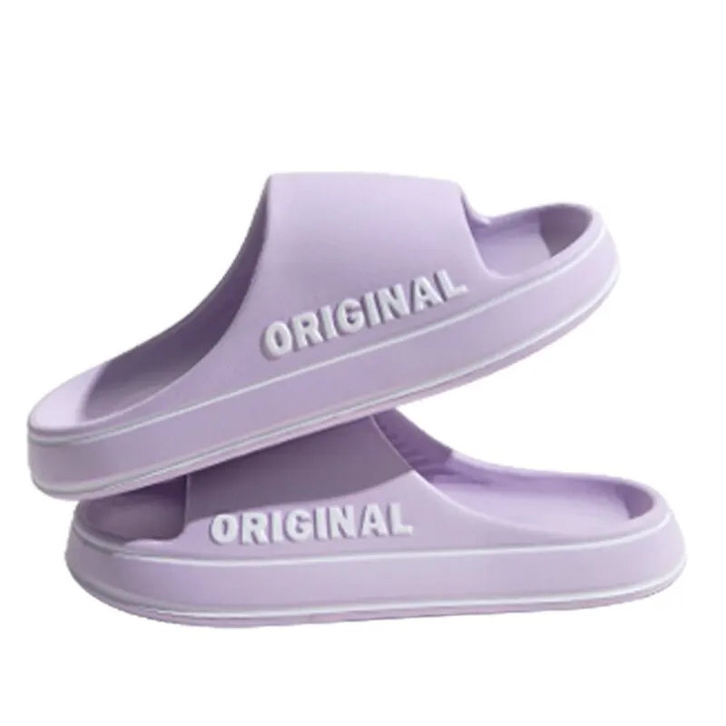Women's Classic Slippers Slip-Resistant Soft Indoor Outdoor Comfortable Summer Footwear Men's Shoes