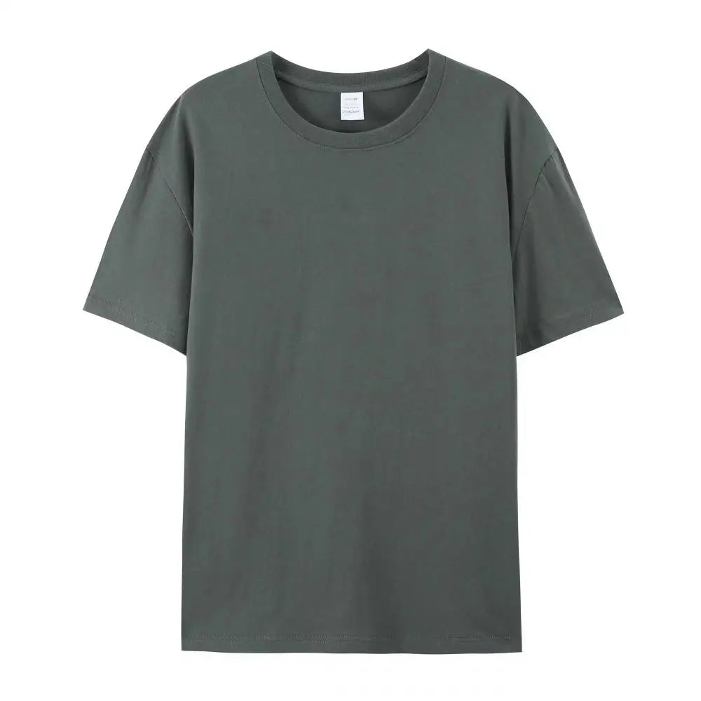 100% Cotton Unisex Plain T-Shirt | Crew Neck, Breathable, Sizes XS–4XL
