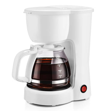 5-Cup Coffee Maker Automatic Shut-Off Easy Operation Keep Warm Function Ideal Home Office Entertaining Smooth Rich Flavor