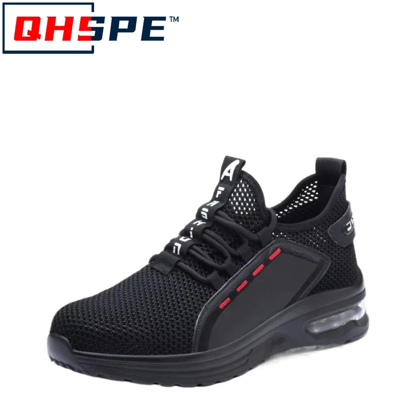 Men's Steel Toe Safety Shoes - Puncture-Proof Work Sneakers