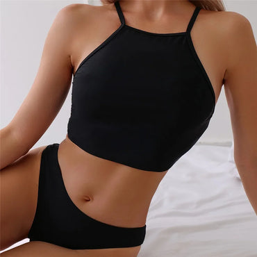 Bikini Negro Push Up - Traje de Baño Brasileño Sexy 2026