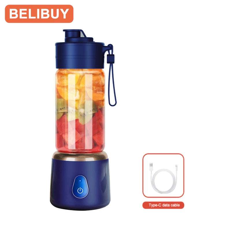 Portable USB Electric Citrus Juicer | Rechargeable Mini Squeezer for Oranges, Lemons & More