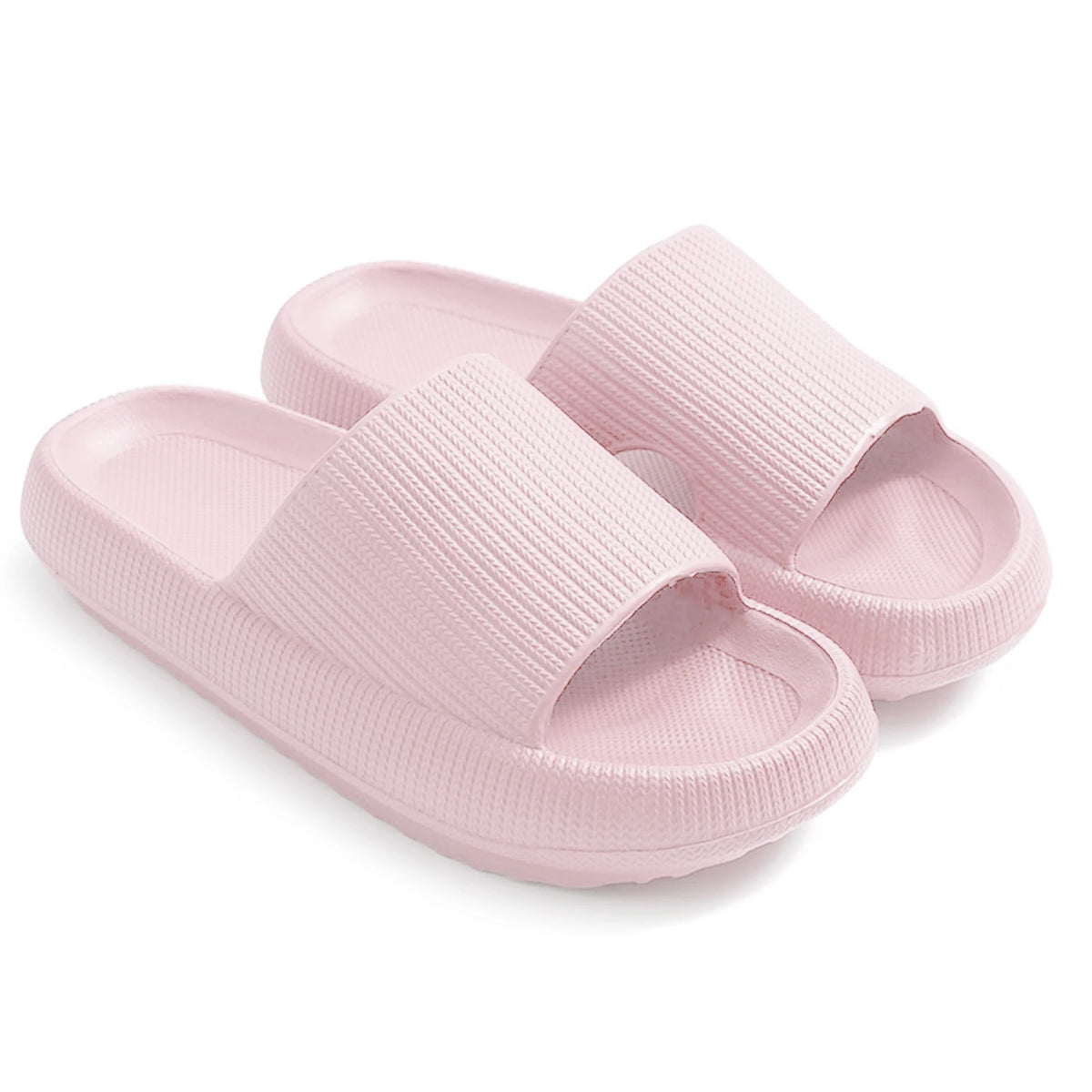 Thick Sole Cloud Slippers Women Men,Large Size,Pillow House Slippers Shower Sandals,Indoor Bathroom Slides,Lightweight,Non-Slip