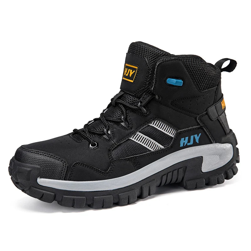 New Men's Boots Fashion Outdoor Boots Breathable Hiking Boots Autumn Shoes Sneakers lightweight Non-slip Men Desert Ankle Boots