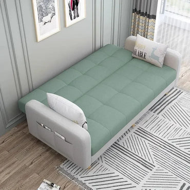 Convertible Sofa Bed - Foldable 3-Seater with Hidden Storage