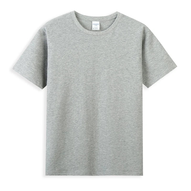 Men's 100% Cotton Summer T-Shirt, Regular Fit, M–5XL