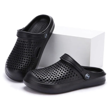 Women's Breathable EVA Flat Sandals | Hollow Out Non-Slip Beach Clogs | US 5–10.5