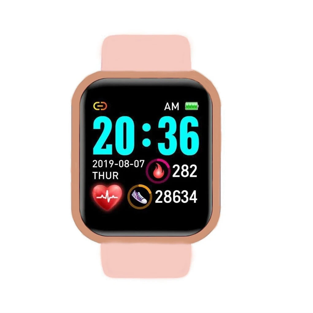 Smart Fitness Bracelet Watch with Heart Rate & Sleep Tracking
