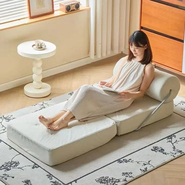 Nordic Foldable Lazy Sofa - Single Person Lounge Chair