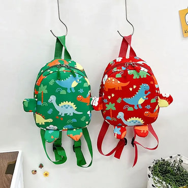 Dinosaur Kids Backpack - Toddler Kindergarten School Bag for Boys & Girls