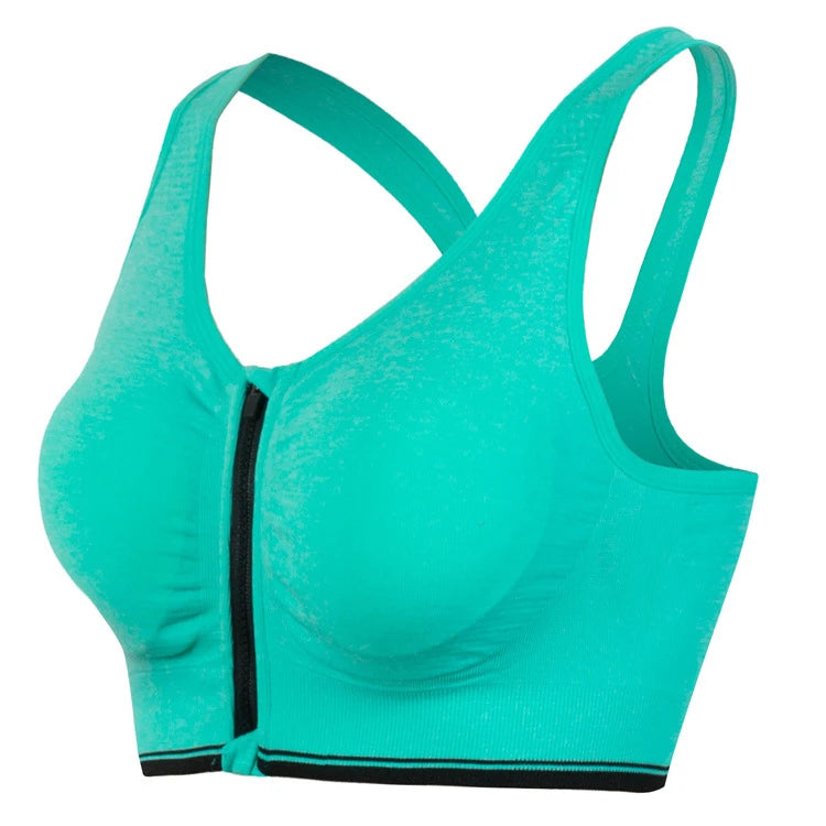 Push-Up Sports Bra – Adjustable Straps, Clasp Back & Removable Pads | Gym & Yoga