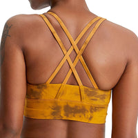 Women's High Support Racerback Sports Bra — Breathable, Quick Dry, Plus Size Yoga & Gym Wear