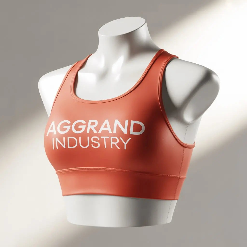 High Support Strapless Sports Bra – Four-Way Stretch Quick-Dry Racerback Gym Bra | XS–5XL