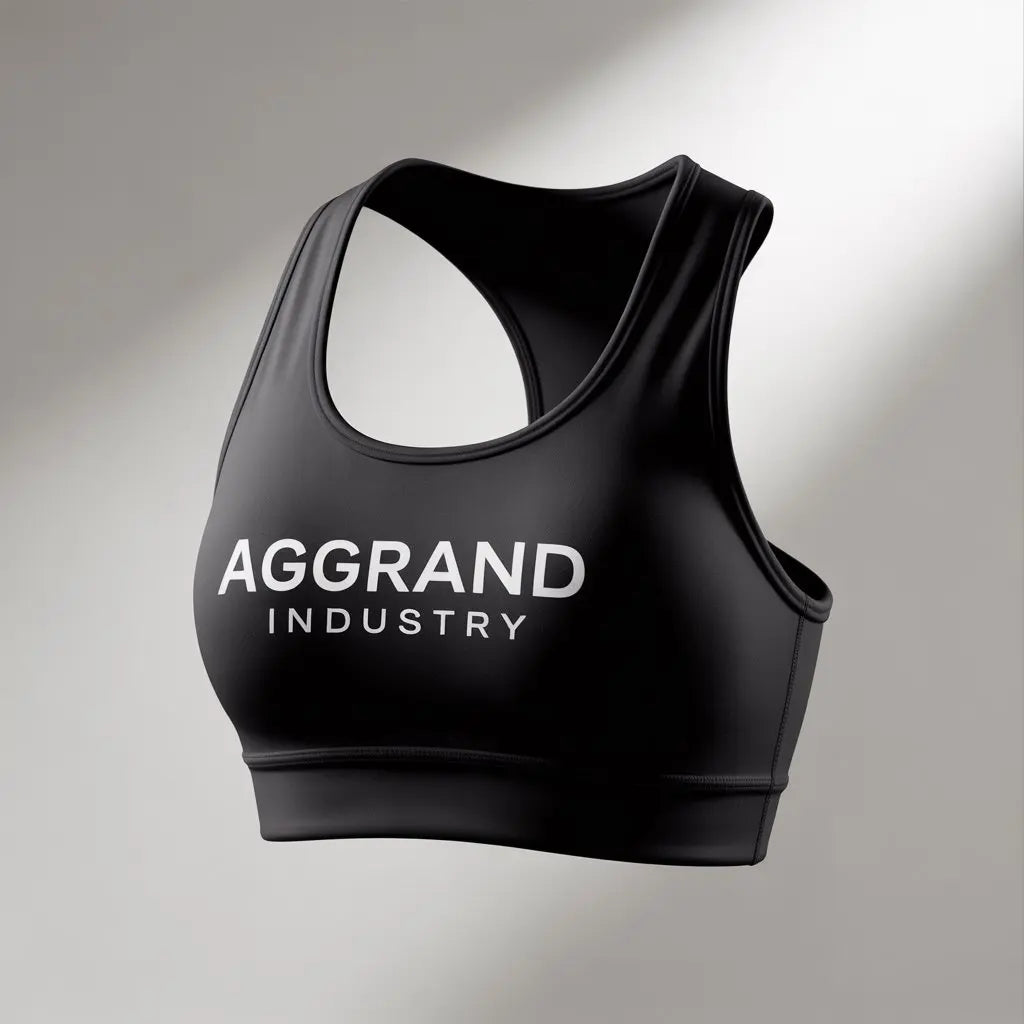 High Support Strapless Sports Bra – Four-Way Stretch Quick-Dry Racerback Gym Bra | XS–5XL