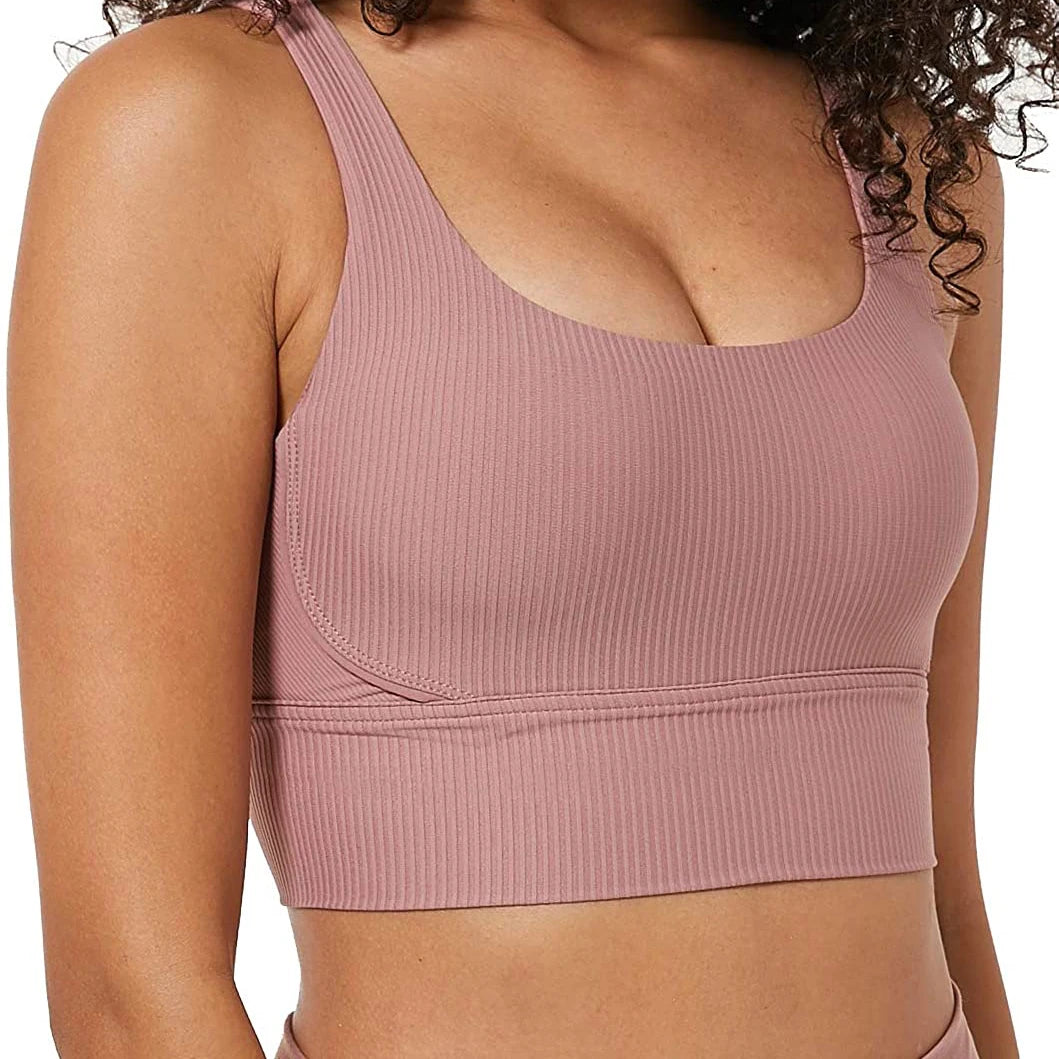 Women's High Support Racerback Sports Bra — Breathable, Quick Dry, Plus Size Yoga & Gym Wear