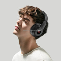 X5 Wireless FM/AM Radio Headphones – Over-Ear Headset with LCD Display & 650mAh Battery