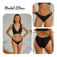 Set de 3 Panties de Algodón Hipoalergénicas de Talle Bajo