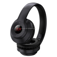 X5 Wireless FM/AM Radio Headphones – Over-Ear Headset with LCD Display & 650mAh Battery