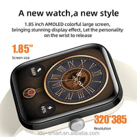 IDW27 GPS Smart Watch | 1.85" HD Bluetooth Calling 100 Sport Modes 3ATM Waterproof Fitness Tracker