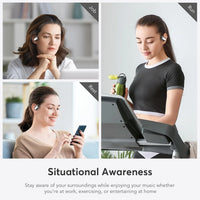 YYK-Q16 New Upgrades Real-Time Voice Translation Earbuds OWS Sports Wireless Earphones Support Audio and Video Call Translation
