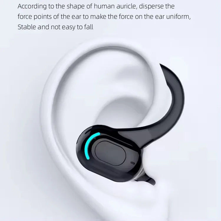 New Wholesale OEM Customized  Bt5.2 Ear-Mounted Stereo Wireless Sports Earphone Waterproof Earbud