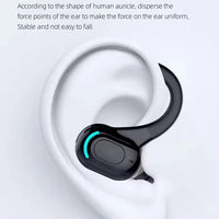 New Wholesale OEM Customized  Bt5.2 Ear-Mounted Stereo Wireless Sports Earphone Waterproof Earbud