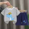 Girls Cotton Pajama Set - Cartoon Print Summer Sleepwear