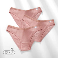 Panties de Algodón FINETOO - Ropa Interior Femenina Sexy Talla M-4XL