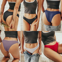 Set de 5 Panties de Algodón Hipoalergénico para Mujer