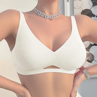 Jelly Gel Seamless Push-Up Bra | Wire-Free U-Back Bralette for Women