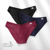 Panties de Algodón FINETOO - Ropa Interior Femenina Sexy Talla M-4XL