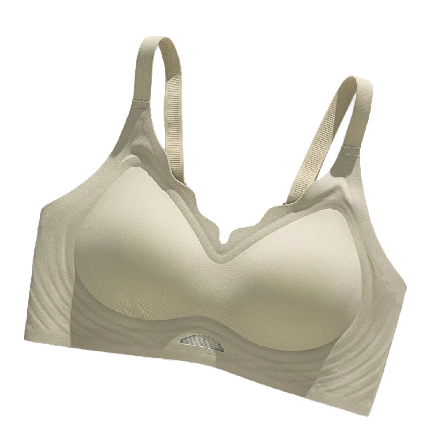 Full Coverage Jelly Bralette | Seamless Wire-Free Everyday Bra for Women | M–4XL