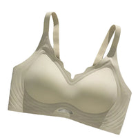 Full Coverage Jelly Bralette | Seamless Wire-Free Everyday Bra for Women | M–4XL