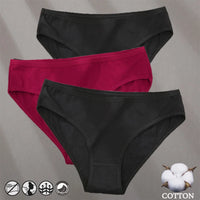 Bragas de Algodón Jacquard Hipoalergénicas para Mujer