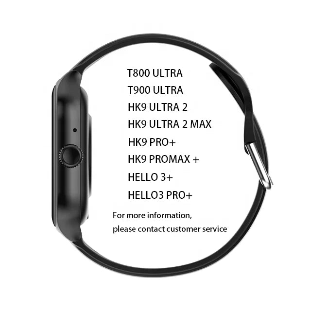 HW3 Plus Smart Watch 2.04" AMOLED GPS ECG NFC IP67