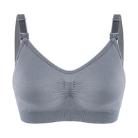 Plus Size Nursing Bra | Seamless Wire-Free Maternity Bralette with Removable Pads (M–XXL)