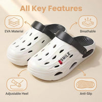 Men's Lightweight EVA Clogs - Waterproof Garden Shoes