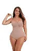 Seamless Thong Bodysuit Shapewear - Full Body Tummy Control