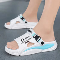 Sandalias de Masaje Hombre Verano - Slides Antideslizantes