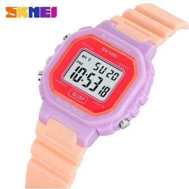 SKMEI 2326 Unisex Digital Sport Watch – 50M Waterproof, Alarm, EL Backlight, 12/24H