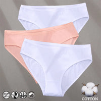 Bragas de Algodón Jacquard Hipoalergénicas para Mujer